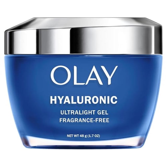 Hidratante Facial en Gel Olay Regenerist Ácido Hialurónico + Péptido 24 Libre de Fragancia para Hidr