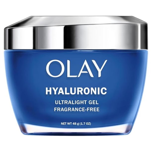 Hidratante Facial en Gel Olay Regenerist Ácido Hialurónico + Péptido 24 Libre de Fragancia para Hidr