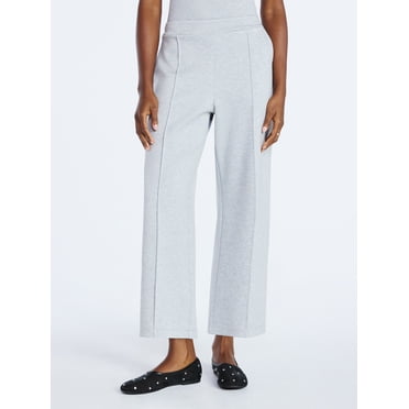 Scoop Women's and Women's Plus New Scubaknit Cropped Pants, Sizes XS-4X