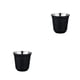 thumbnail image 1 of Tazas de café de doble pared Billuyoard 2piezas Negro 80ML, 1 of 6