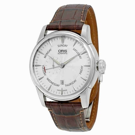 Oris Artelier Automatic Small Second Pointer Day Stainless Steel Mens Watch 745-7666-4051LS