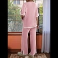 thumbnail image 4 of Pantalón de Punto de Corta, Traje Rosa XS, 4 of 7