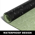 thumbnail image 6 of Large Mouse Pad, Desk Pad, XXL XL Extended Gaming Mouse Pad, Desk Mat for Office & Home, Long Keyboard Mat, Huge Mouse Pad, Desktop Full Cover 31.5 x 11.8 Inches, Minimalist Green Leaf, 6 of 6