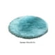 thumbnail image 3 of Alfombra blanca de pelo largo para el árbol de Navidad - Alfombra redonda de 39x39 pulgadas de acrílico para nieve y esponjosa para decoración navideña, salón y dormitorio, 3 of 7
