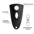 thumbnail image 4 of 433Mhz Garage Door Opener for Tormatic Novotron 502 MAX43-2 / 512 MIX43-2 Remote Control Pack of 2(White Key), 4 of 5