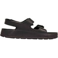 thumbnail image 3 of Norty Boy Girl Children Toddler Little and Big Kid 2 Strap Slide Sandal 41914-7MUSToddler (Black Strap), 3 of 7