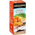 thumbnail image 2 of Bigelow Orange & Spice Herbal Tea 28-Count Box (Pack Of 1) Caffeine-Free Soothing Herbal Tea Sweetly Citrus-Y Tea With An Herbal Twist In Foil-Wrapped Bags, 2 of 3