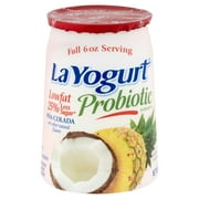 La Yogurt Original Pina Colada, 6 oz