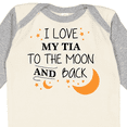 thumbnail image 4 of Inktastic I Love My Tia to the Moon and Back Boys or Girls Long Sleeve Baby Bodysuit, 4 of 5
