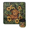thumbnail image 2 of HELLHERO Sewing Machine Mat Waterproof Beautiful & Practical Fusion for Most Sewing Machines, Calf Sunflower, 2 of 5