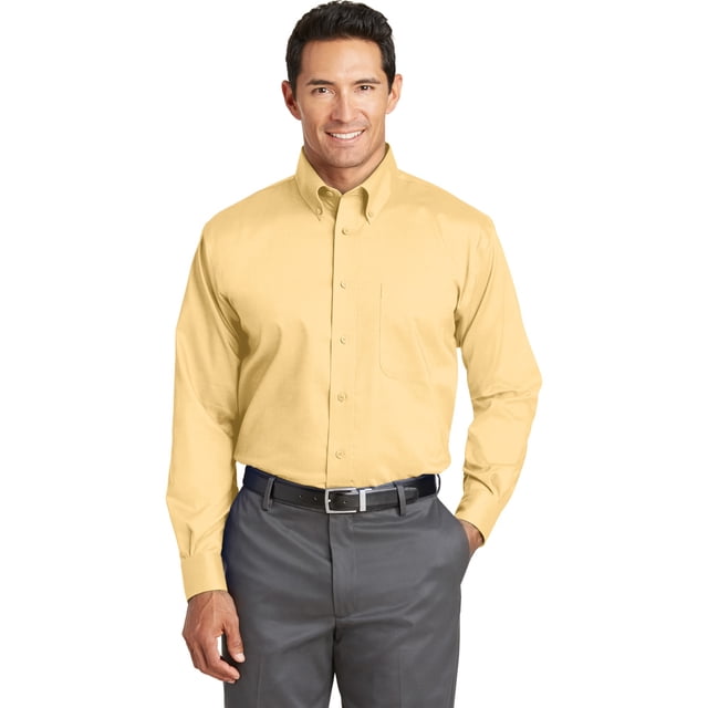 DESCATALOGADO Red House - Camisa Nailhead Non-Iron XS Amarillo casa Roja RH37