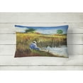thumbnail image 2 of Fisherman on the Bank Canvas Fabric Decorative Pillow, 2 of 3