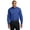 Royal/ Classic Navy, variant on Men's Long Sleeve Easy Care Shirt - S608