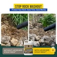 Petramax lockscape sticky rock glue for landscaping clear adhesive for