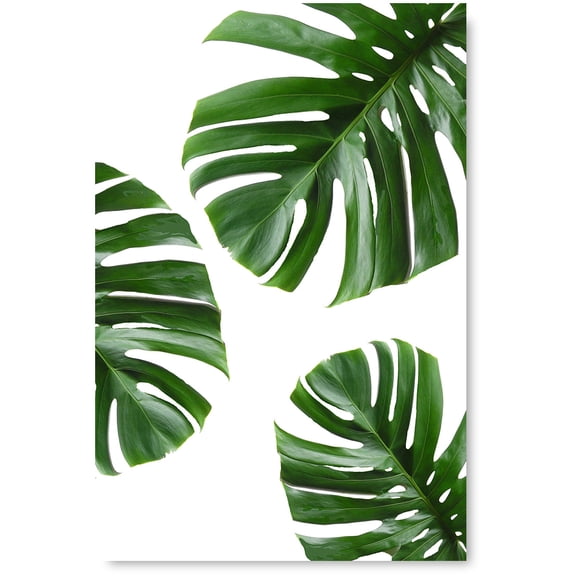 Awkward Styles Palm Leaves Poster Art Green Plants Poster Wall Decor Inspirational Poster Prints for Office Foliage Decor Green Grass Inspirational Vinyl Art Beautiful Nature Art Home Decor Ideas