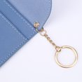 thumbnail image 3 of Bolso Carteras de moda para mujer, llavero con varias ranuras, tarjetero, monedero pequeño de cuero, 3 of 5