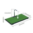 thumbnail image 5 of Gieenan Durable Golf Swing Practice Trainer Adjustable Golf Hitting Aid Simulators, 5 of 17