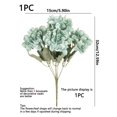 thumbnail image 2 of 1PC Artificial Hydrangea Flowers Bouquet Birthday Party Decoration Wedding Flower Basket, Bride Holding Flowers, Home Decoration, Dining Room, Bedroom, 2 of 4