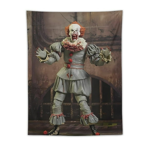 Pennywise Tapestry Wall Hanging, Elegant Wall Hanging Tapestries Wall Art for Bedroom Decor, Outdoor, Parties 30"x40"