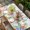 white, variant on Spring Easter Table Cloths for 3 Foot Rectangle Tables, Rabbits Eggs Eucalyptus Branches Flowers Patio Waterproof Elastic Fitted Tablecloths, Washable Rectangular Table Cover for Camping
