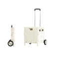thumbnail image 1 of Maytalsory Caisse Roulante Multifonctionnelle pour Amateurs de Camping et de Randonnée Chariot Portable Pliable avec Roues Blanc 2 Tours, 1 of 6