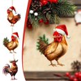 thumbnail image 2 of TQEHS Colgante de acrílico con forma de gallo para decoración de coche, adornos B9O1, 2 of 5