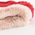 thumbnail image 6 of Moocorvic Winter Knit Beanie Hat with Ear Flaps, Soft Warm Fleece Lined Hat for Women, Valentine's Day Gift,Red, 6 of 6