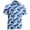 Blue, variant on Tgw Mens Tie-Dye Golf Polo Shirt for Golfing Green 3Xl