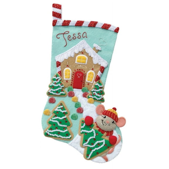Gumdrop Lane Felt Stocking Kit