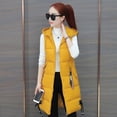 thumbnail image 2 of Guardurnaity Chaleco suelto con capucha de invierno, abrigo portátil a prueba de viento para mantener el calor con bolsillos, ropa cálida a la moda para Abrigos y chamarras Amarillo METRO Guardurnaity AP013324-12, 2 of 6