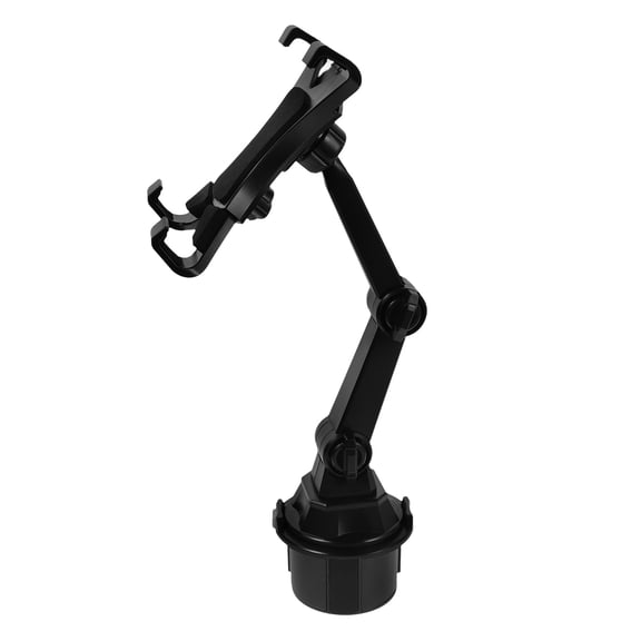 Milisten 1Set Stable Black Car Cup Phone Holder with Adjustable Viewing Angle for Phones and Tablets