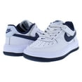 thumbnail image 2 of Nike Force 1 Low Easyon PS Boys Shoes Size 8, Color: White/Midnight Navy, 2 of 3