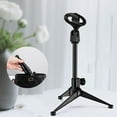 thumbnail image 3 of Desk Mic Stand Upgraded Adjustable Table Microphone Stand with Mic Clip Diameter Microphone 1.7 inch K3R4 For Max, 3 of 9