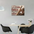 thumbnail image 4 of Christian Baseball Wall Art Boys Room Decor Scripture Sports Canvas Prints Painting Inspirational Motivational Quotes Pictures Framed Men Baseball Gifts Artwork for Classroom Gym Playroom 16"x12", 4 of 6
