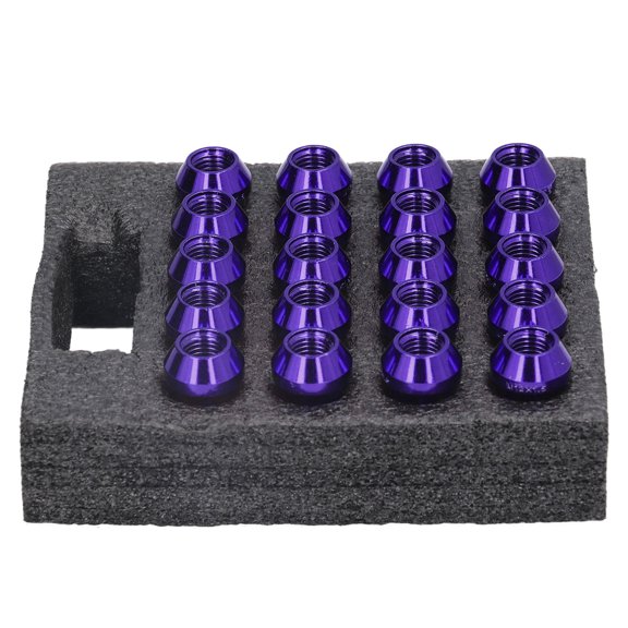 Tuercas para llantas de rueda, 20 piezas M12 x 1,5 Tuercas para llantas Accesorios para ruedas Tuercas para llantas creadas con maestría