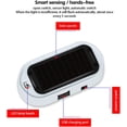 thumbnail image 2 of Alarma LED para coche, alarma solar para coche, luz de advertencia antirrobo, sistema antirrobo solar, luz intermitente, alarma LED para coche, azul, 2 of 5