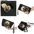 thumbnail image 4 of ZUXONGSY Halloween Black Cat Pumpkin Print Handbag with Large Capacity Makeup Bag Wallet for Women PU Leather Top Handle Satchel Set with Fashion Cosmetic Pouch Purse Money Organizers for Shopping, 4 of 4