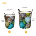 thumbnail image 5 of Daiia easter Egg1 Laundry Hamper With Handles Large Storage Basket/Toy Organizer/Dirty Clothes Collapsible Waterproof For College Dorms, Bedroom,Bathroom, 5 of 8