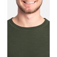 thumbnail image 3 of Fruit of the Loom Men's Slub Waffle Thermal Underwear Crew Top, Sizes S-5XL, 3 of 9