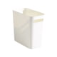 thumbnail image 1 of Matsuzay Cubo de basura de plástico sin tapa Papelera Contenedor de basura Organizadores al aire libre Artículos diversos para el baño Cubo Suministros de limpieza para el hogar Blanco, 1 of 6