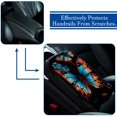 thumbnail image 5 of Butterfly Soft, Comfortable and Furry Printed Car Armrest Cover Pad Mat - 12.5x8.2 Inch, 5 of 6
