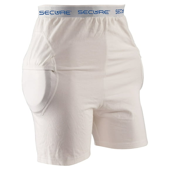 Hip Protectors for Elderly Men & Women by Secure Safety Solutions - Fall Prevention Pad for Seniors - Removable Hip and Tailbone Pads (Medium)