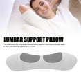 thumbnail image 3 of Memory Foam Lumbar Pillow, Lower Back Pain Relief , Dual Wing Design, Back,Legs, and Knees Support, with Comfortable Sleep, for Supine, Lateral Position, 3 of 7