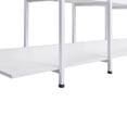 thumbnail image 2 of 5-Tier Bookcase Home Office Open Bookshelf,Vintage Industrial 5 Tiers Large Open Shelves and Metal Frame,Tall Display Bookshelf Freestanding Storage Bookshelf for Living Room Bedroom Office,White, 2 of 23