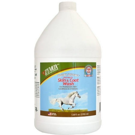 ZymoxEquine Defense Enzymatic Skin and Coat Wash, 128 fl oz