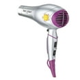 thumbnail image 2 of Bed Head 1875W Ionic Hair Dryer, Silver/Pink with Concentator, 2 of 7