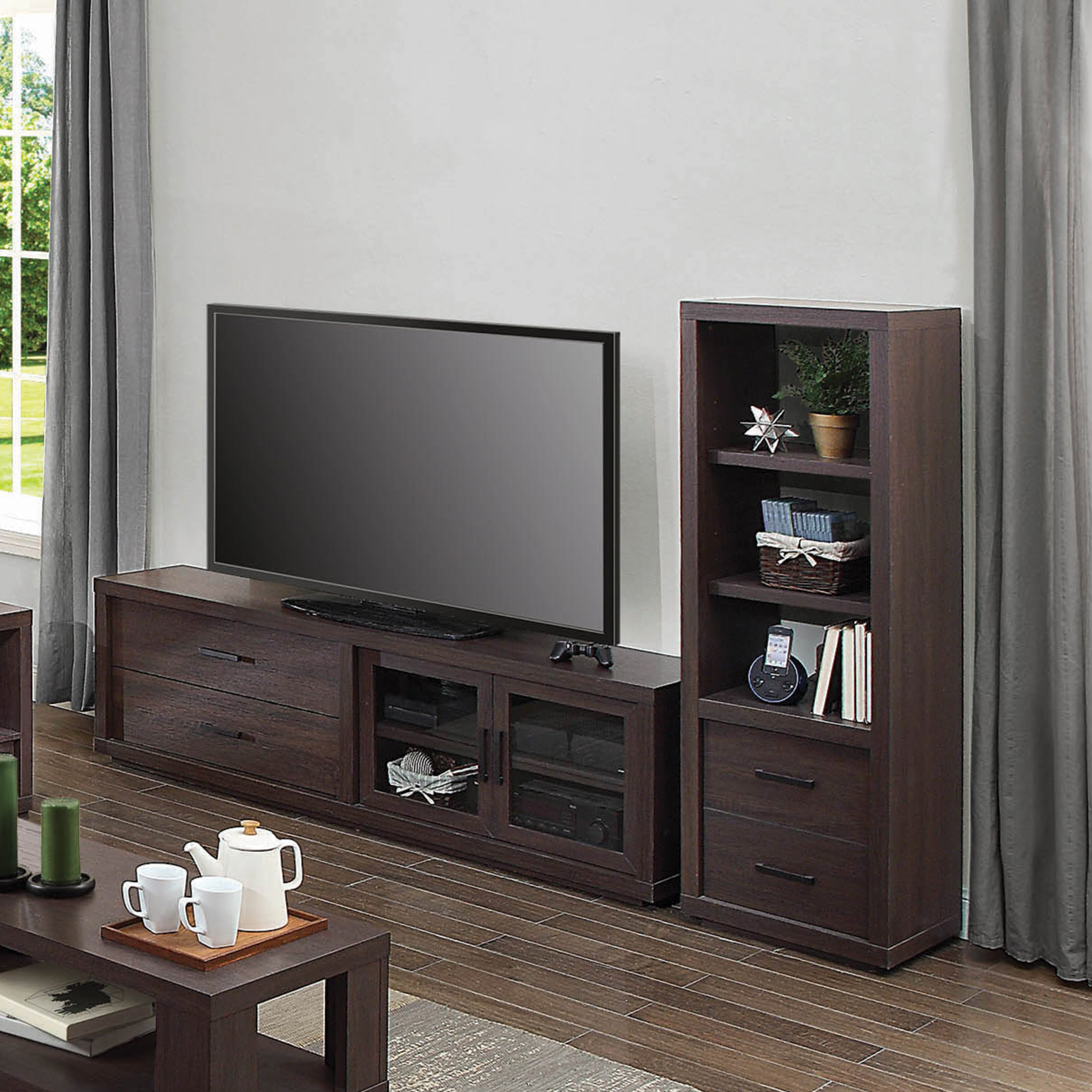 Better Homes and Gardens Steele TV Entertainment Center