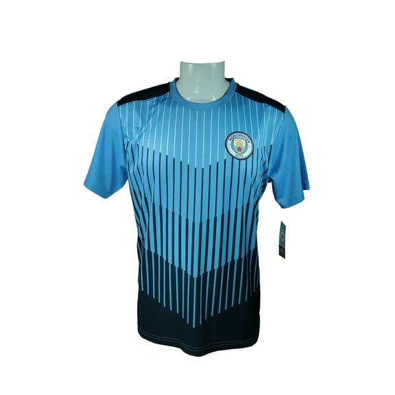 Icon Sport Group Manchester City F.C. Soccer Adult Soccer Poly Jersey -J022 Large