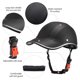 thumbnail image 4 of Cascos de béisbol para bicicleta, casco de bicicleta para adultos, casco de seguridad para ciclismo de cuero Abs+pu con ajustable S, 4 of 5