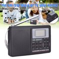 thumbnail image 1 of Récepteur Radio Monde Numérique Portable à Bande Complète AM/FM/SW/MW/LW Radio + Réveil, 1 of 8